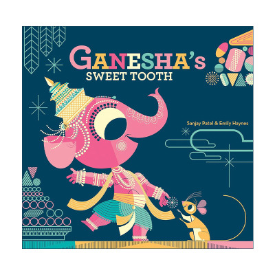 英文原版 Ganesha's Sweet Tooth 伽内什 摩诃婆罗多的故事 印度神话 英文版 进口英语原版书籍