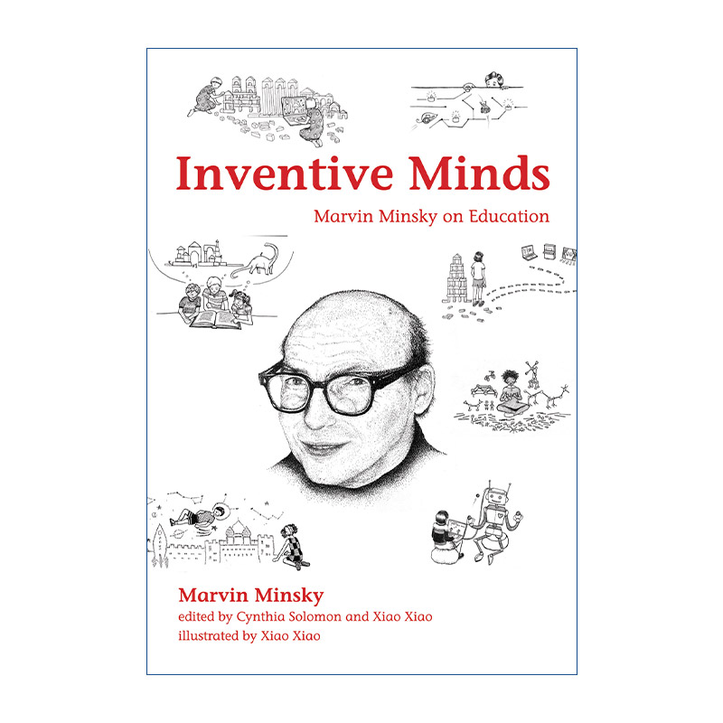 英文原版 Inventive Minds 创造性思维 人工智能之父马文·明斯基论教育 Marvin Minsky 精装 英文版 进口英语书籍