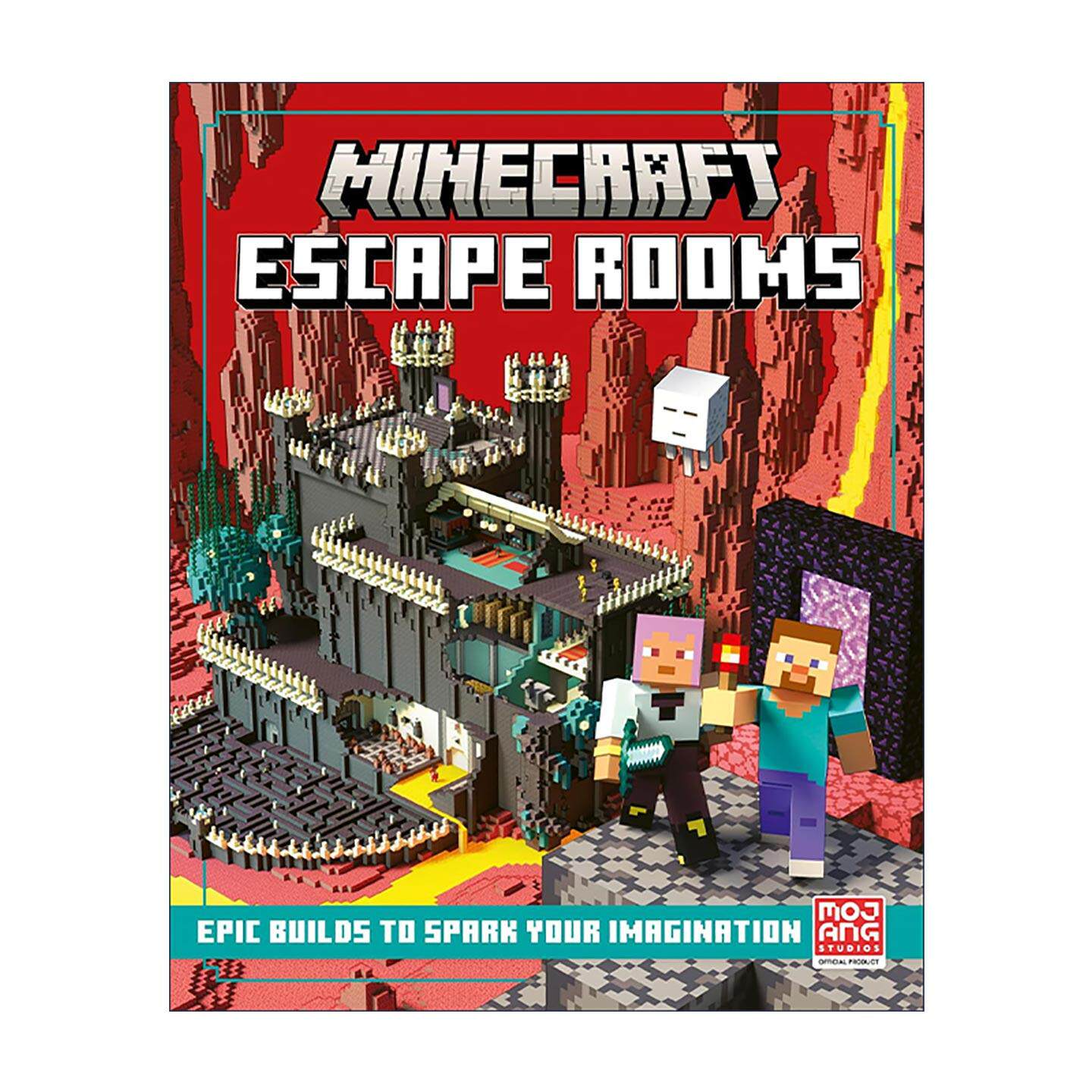 英文原版 Minecraft Escape Rooms 我的世界 史诗级逃脱地图建造指南 精装游戏指南 英文版 进口英语原版书籍