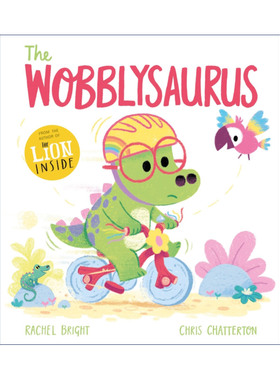 英文原版 The Wobblysaurus 摇摇晃晃的小恐龙 儿童情商培养情绪管理绘本 Rachel Bright 英文版 进口英语原版书籍