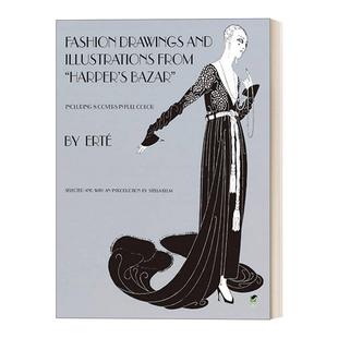 Illustrations Fashion and 英文版 书籍 英文原版 插画 from Drawings 时尚 Bazar Harper 进口英语原版 芭莎