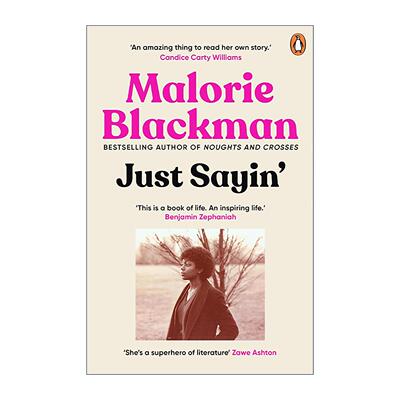 英文原版 Just Sayin' 说说而已 马洛里·布莱克曼个人回忆录 英国桂冠儿童作家 英文版 进口英语原版书籍