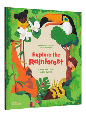 Explore the Rainforest 探索雨林：丛林中的艾玛和路易斯 3-6岁儿童绘本