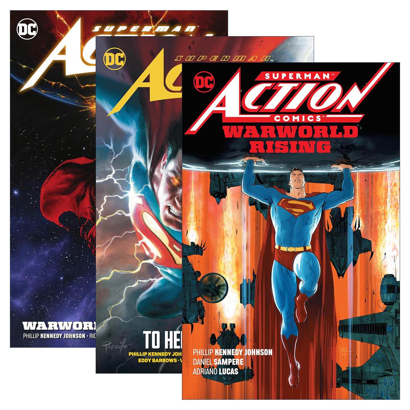 英文原版 Superman Action Comics 超人动作漫画1-3册 DC漫画 英文版 进口英语原版书籍