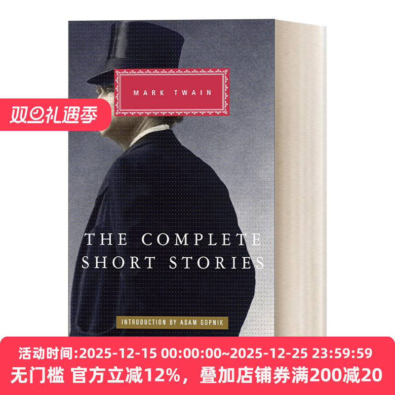 英文原版 The Complete Short Stories of Mark Twain 马克吐温短篇小说全集 人人图书馆精装收藏版 英文版 进口英语原版书籍