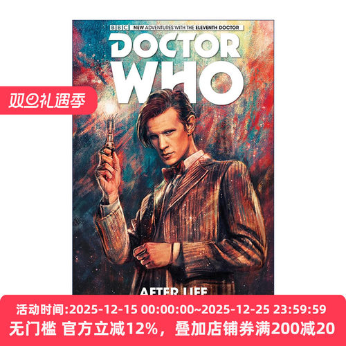 英文原版 Doctor Who The Eleventh Doctor Vol. 1 After Life 神秘博士漫画 第十一任博士系列 卷一 新生 进口英语原版书籍