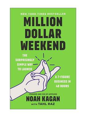 英文原版 Million Dollar Weekend 百万美元周末 教你如何在两天时间开启七位数大生意 英文版 进口英语原版书籍