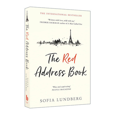 英文原版 The Red Address Book 红色地址簿 瑞典作家苏菲亚·伦德伯格 畅销亲情治愈小说 英文版 进口英语原版书籍