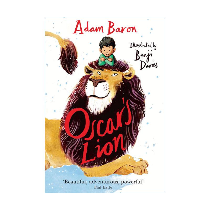 英文原版 Oscar’s Lion 奥斯卡与狮子 儿童故事书 Benji Davies插画 英文版 进口英语原版书籍