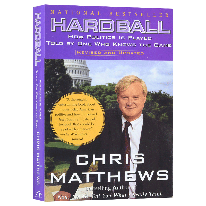 Hardball 硬球 罗辑思维书单 克里思马修斯 英文原版军事小说 英文版 进口英语书籍