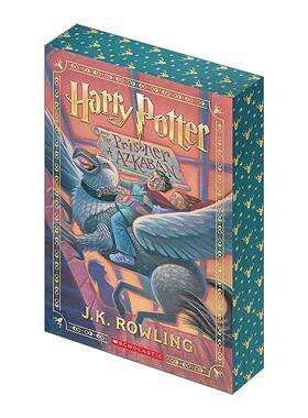 英文原版 Harry Potter and The Prisoner of Azkaban 哈利波特与阿兹卡班囚徒 彩边版 英文版 进口英语原版书籍