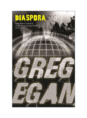 英文原版 Diaspora 海外侨民 科幻小说 格雷格·伊根 Greg Egan 英文版 进口英语原版书籍