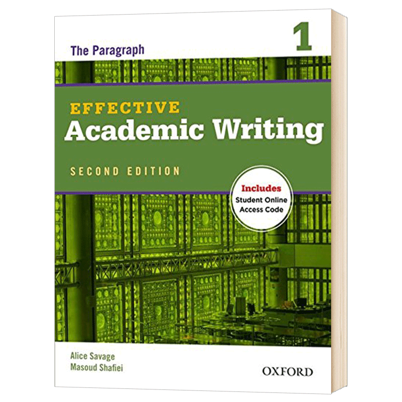 牛津学术英语写作教材1 Oxford Effective Academic Writing1 英文原版大学教辅 进口英语书籍 OUP Oxford