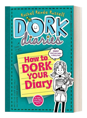 怪诞少女日记3 1/2 精装 Dork Diaries 3 1/2 How to Dork Your Diary  英文原版儿童漫画 进口英语书籍