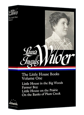 英文原版小说 Laura Ingalls Wilder 劳拉·英格尔斯·怀德 小屋系列书卷一 美国图书馆 精装 英文版 进口英语原版书籍