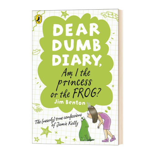 呆呆日记3 我是公主还是青蛙 Dear Dumb Diary Am I the Princess or the Frog? 英文原版儿童读物 进口英语书籍