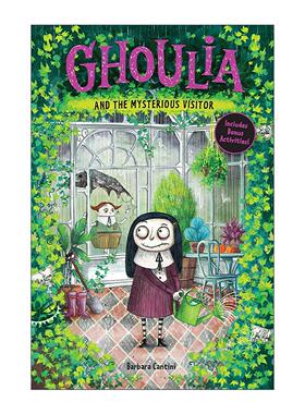 英文原版 Ghoulia and the Mysterious Visitor Book #2 怪诞庄园的柯莉亚2 儿童章节桥梁故事书 英文版 进口英语原版书籍