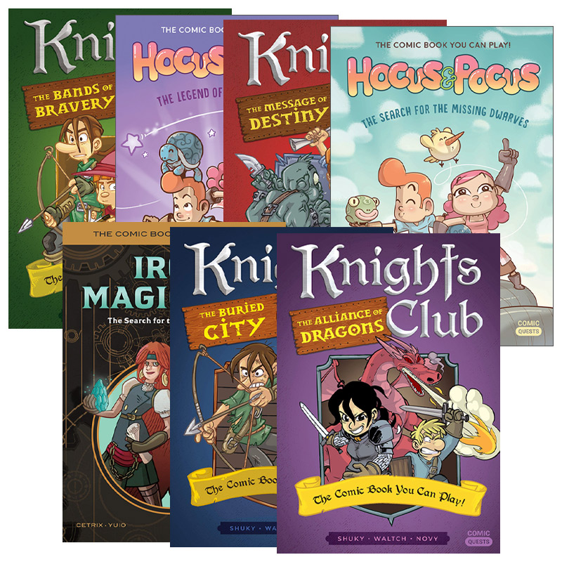 ComicQuests漫画任务系列1-7册