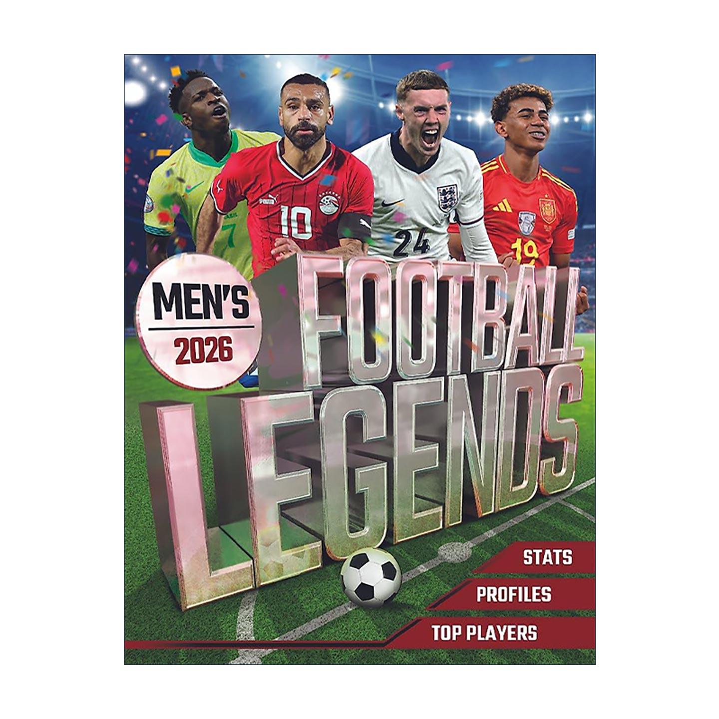 英文原版 Men's 2026 Football Legends 男子足球传奇 运动人物科普百科读物 英文版 进口英语原版书籍