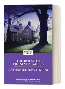 英文原版小说 The House of the Seven Gables 带七个尖角阁的房子 纳撒尼尔 霍桑 Enriched Classics系列 英文版 进口英语原版书