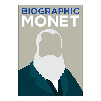 英文原版 Biographic Monet 莫奈 印象派画家 信息图表式精装名人传记 英文版 进口英语原版书籍