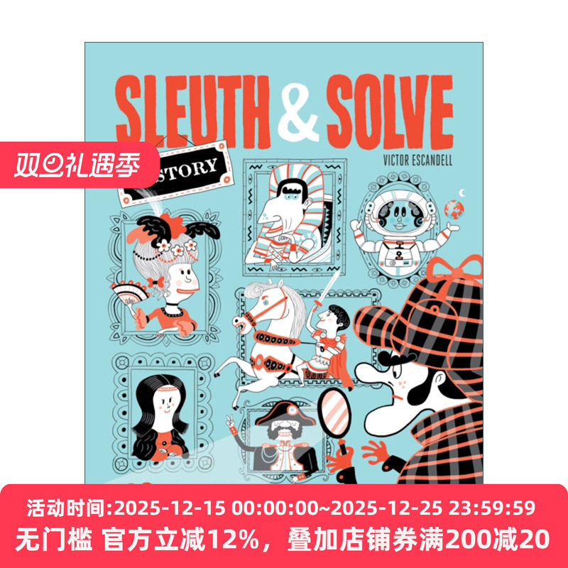 Sleuth & Solve: History 侦探解密 历史篇 20个令人费解的迷题  精装