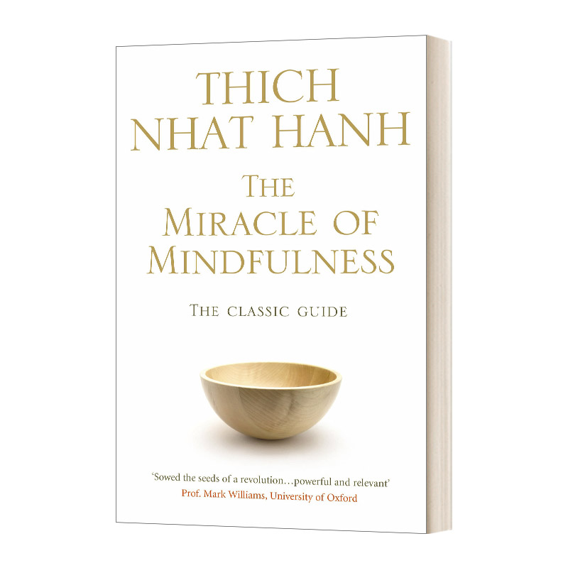 英文原版书 The Miracle Of Mindfulness 正念的奇迹 一行禅师