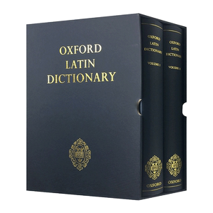 牛津拉丁语词典 精装 Oxford Latin Dictionary 英文原版英拉字典 进口英语工具书籍