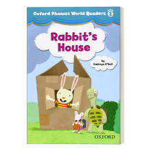 牛津自然拼读世界读本 第一级 兔子的房子 Oxford Phonics World Readers Level1 Rabbit's House 英文原版儿童读物 进口书籍