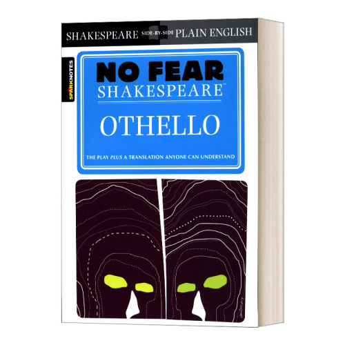 别怕莎士比亚  奥赛罗 Sparknotes thello No Fear Shakespeare 英文原版文学类书籍 进口英语读物