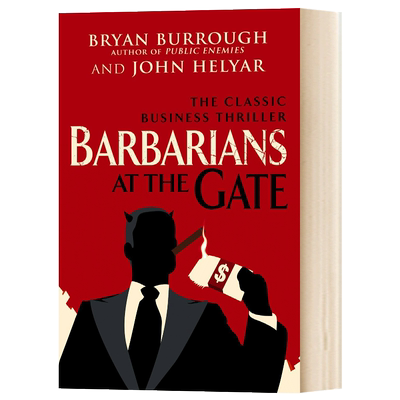 门口的野蛮人 Barbarians At The Gate 英版 英文原版金融投资读物 进口英语书籍