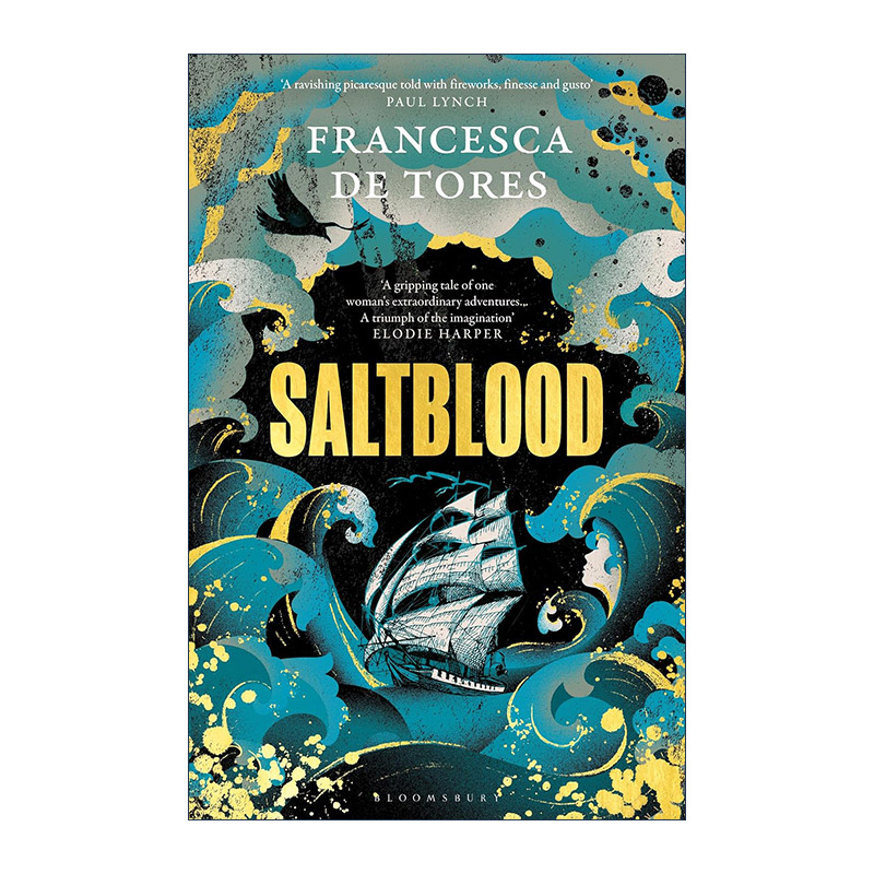 英文原版 Saltblood 海盐之血 女海盗的故事 Francesca De Tores历史小说 精装 英文版 进口英语原版书籍