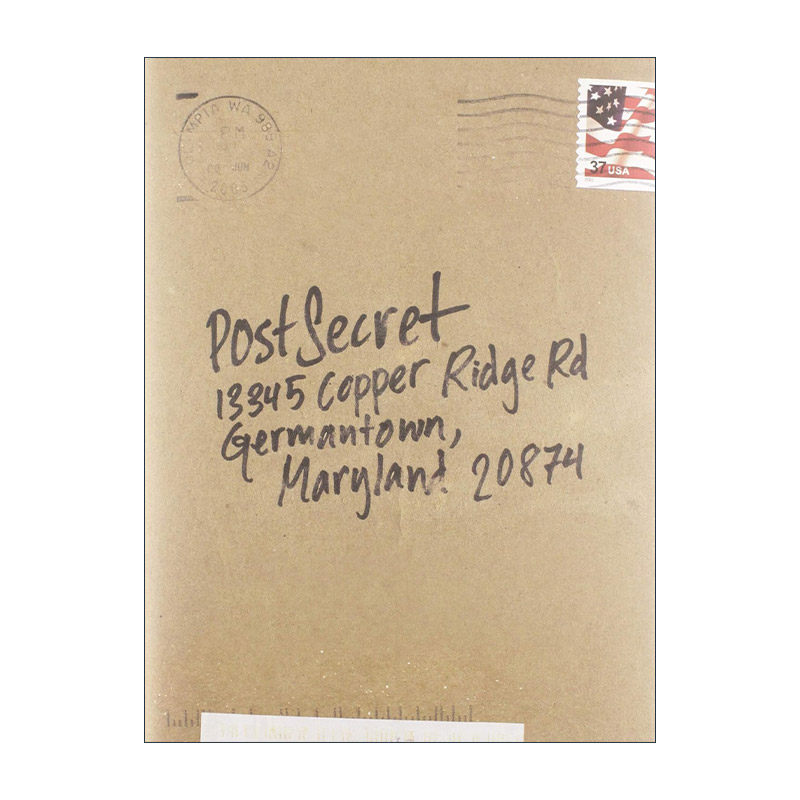 英文原版 PostSecret 寻常人生的不寻常坦白 精装 邮寄秘密系列 Frank Warren 英文版 进口英语原版书籍