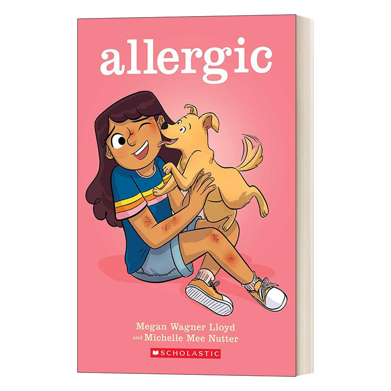 英文原版 Allergic A Graphic Nove 过敏症 图画故事书 儿童英语阅读绘本 英文版 进口英语原版书籍