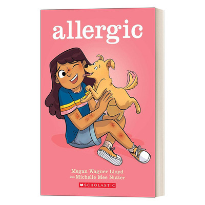 英文原版 Allergic A Graphic Nove 过敏症 图画故事书 儿童英语阅读绘本 英文版 进口英语原版书籍