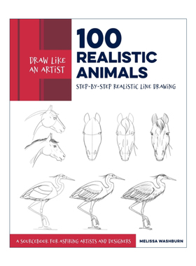 Draw Like an Artist: 100 Realistic Animals 像艺术家一样画画 100种真实动物