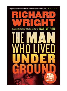 英文原版 The Man Who Lived Underground 住在地下的人 理查德·赖特 英文版 进口英语原版书籍
