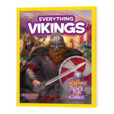 国家地理儿童版百科书 北欧海盗 National Geographic Kids Everything Vikings 英文原版儿童百科全书 进口科普读物书籍