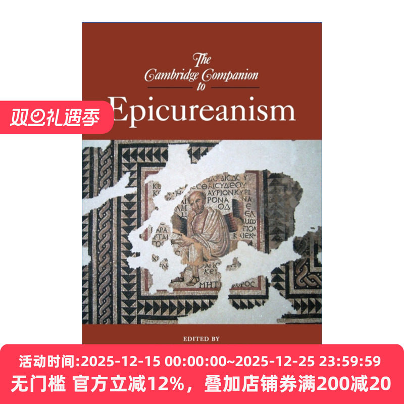 英文原版 The Cambridge Companion to Epicureanism 剑桥伊壁鸠鲁学说研究指南 剑桥哲学指南系列 英文版 进口英语原版书籍