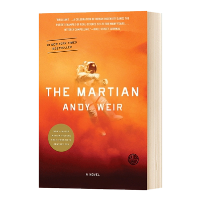 The Martian 火星救援 英文原版科幻小说 进口文学读物书籍