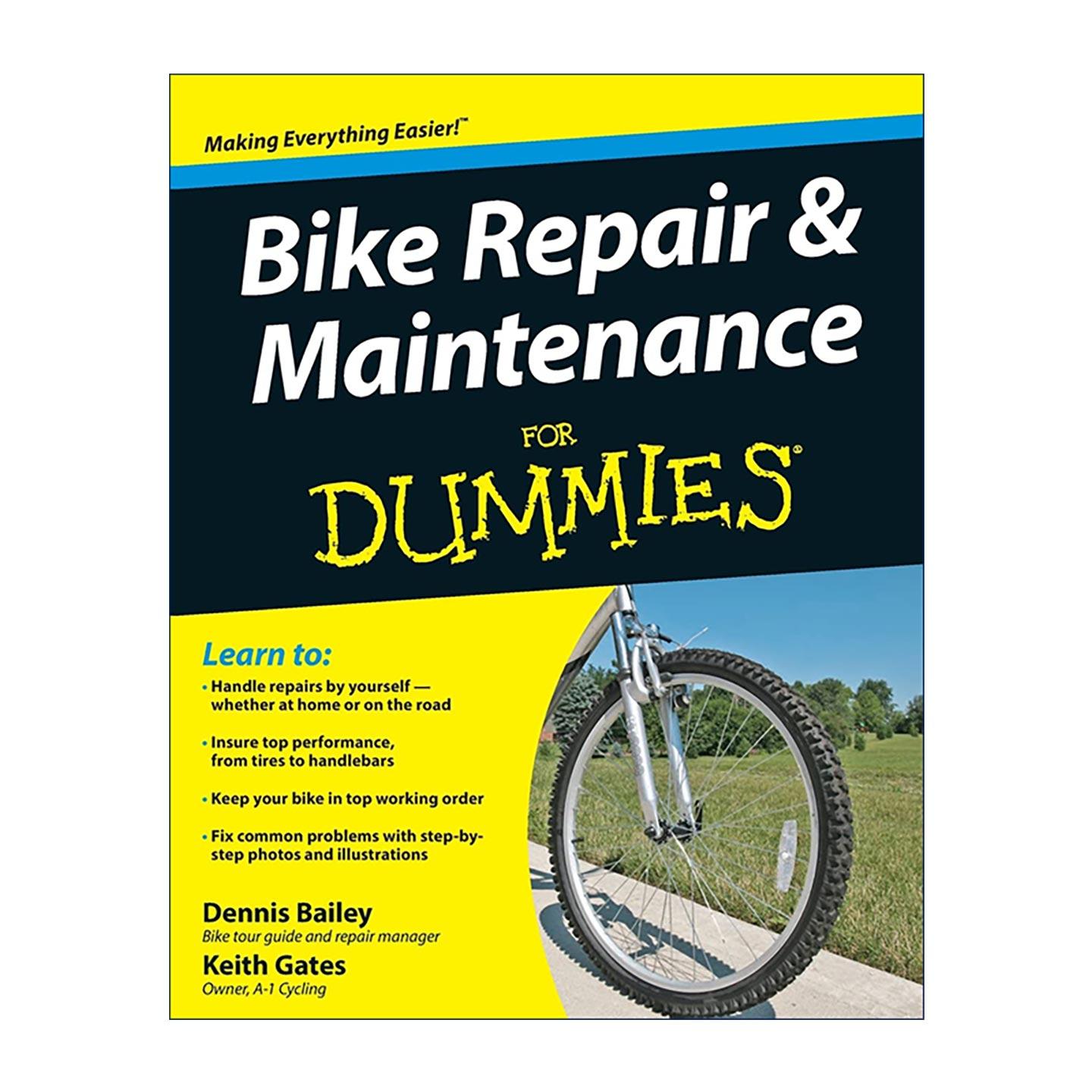 英文原版 Bike Repair and Maintenance For Dummies 自行车维修与保养 达人迷 入门参考系列 英文版 进口英语原版书籍