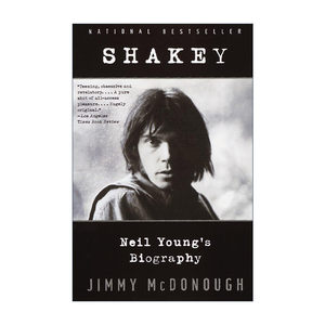 英文原版 Shakey Neil Young's Biography尼尔·杨传记格莱美奖得主摇滚名人堂 Jimmy McDonough英文版进口英语原版书籍