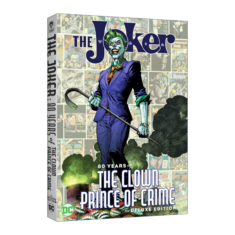 Joker 80 Years of the Clown Prince of Crime 小丑80周年豪华版精装 英文原版DC漫画读物  进口英语阅读书籍 书籍/杂志/报纸 漫画类原版书 原图主图