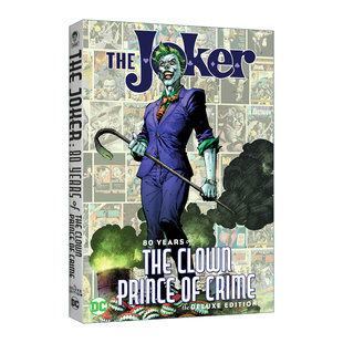 DC漫画读物 Clown 英文原版 Crime Prince the 小丑80周年豪华版 进口英语阅读书籍 Years Joker 精装