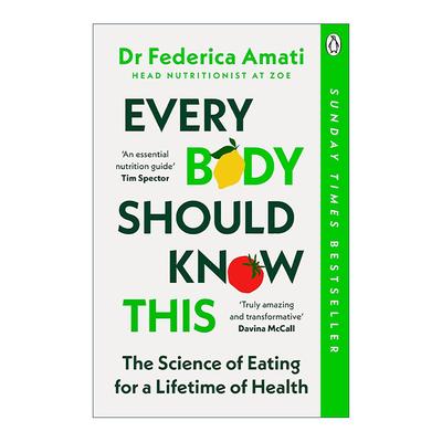 英文原版 Every Body Should Know This 每个人都该懂的饮食科学 终身健康的营养指南 英文版 进口英语原版书籍
