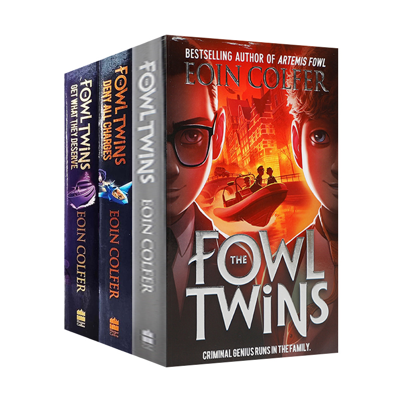 The Fowl Twins 法尔双胞胎1-3册 阿特米斯奇幻历险衍生系列