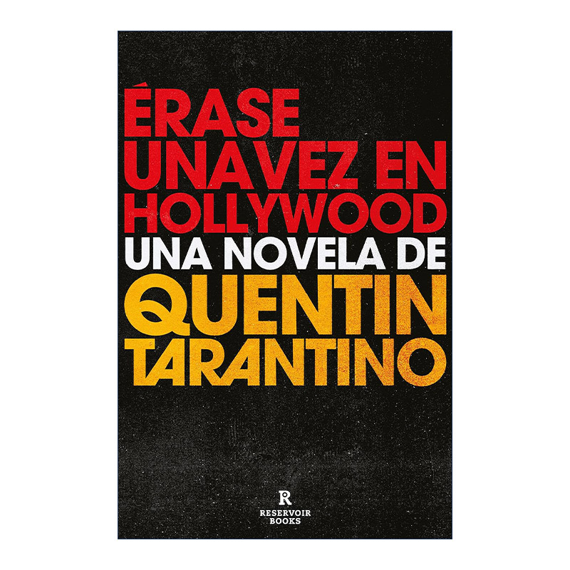 原版 Erase una vez en Hollywood Once Upon a Time in Hollywood好莱坞往事西班牙语版 Quentin Tarantino昆汀·塔伦蒂诺