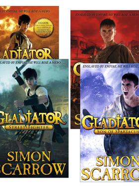 英文原版 Gladiator 角斗士1-4册 西蒙·斯卡罗 畅销青少年古罗马战斗小说 英文版 进口英语原版书籍