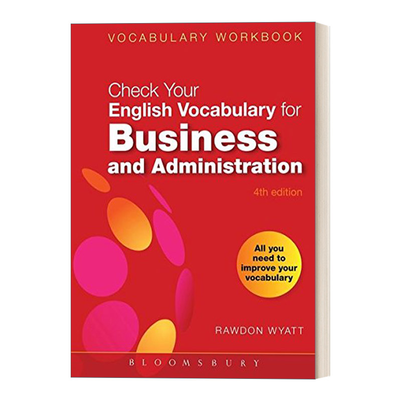 英文原版 Check Your English Vocabulary for Business and Administration 英语词汇能力自测+训练手册 商业与行政英语 英文版