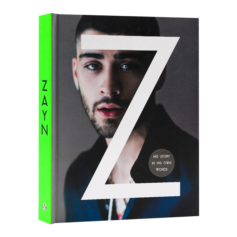 Zayn The Official Autobiography 泽恩马利克自传 英文原版人物传记读物 进口英语书籍